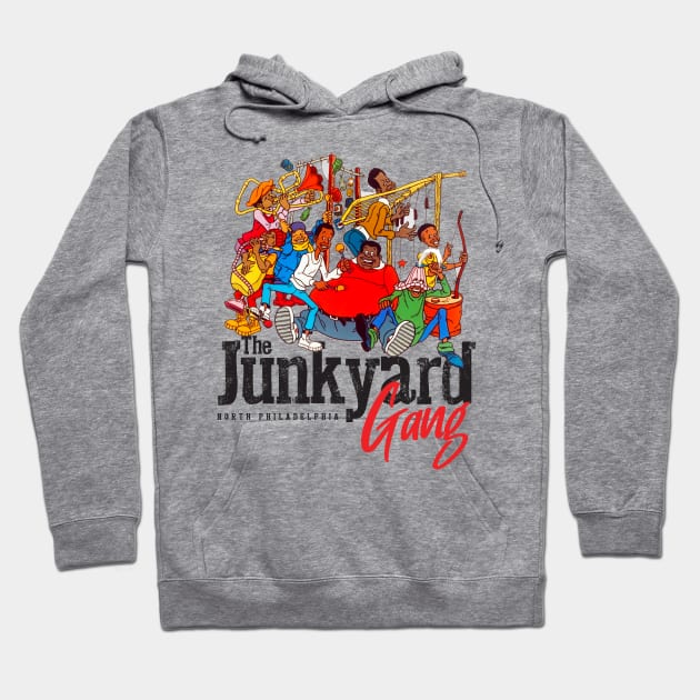 The Junkyard Gang Hoodie by MindsparkCreative